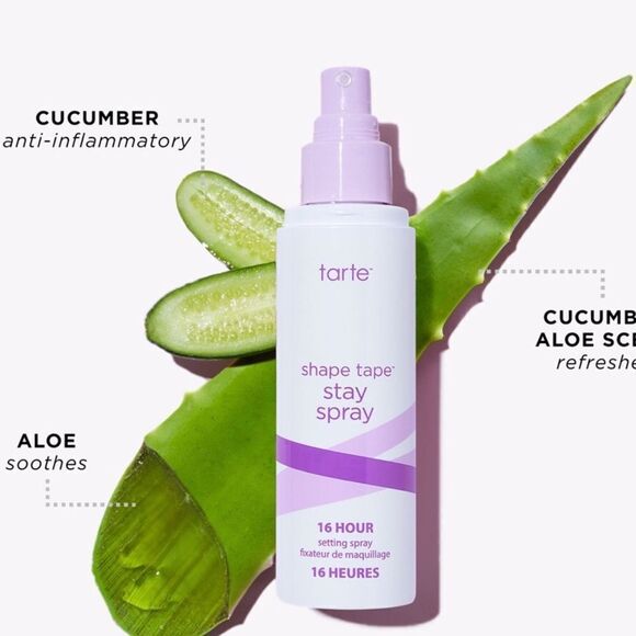 Tarte Shape Tape Stay Setting Spray Full Size 4oz New - Picture 3 of 7